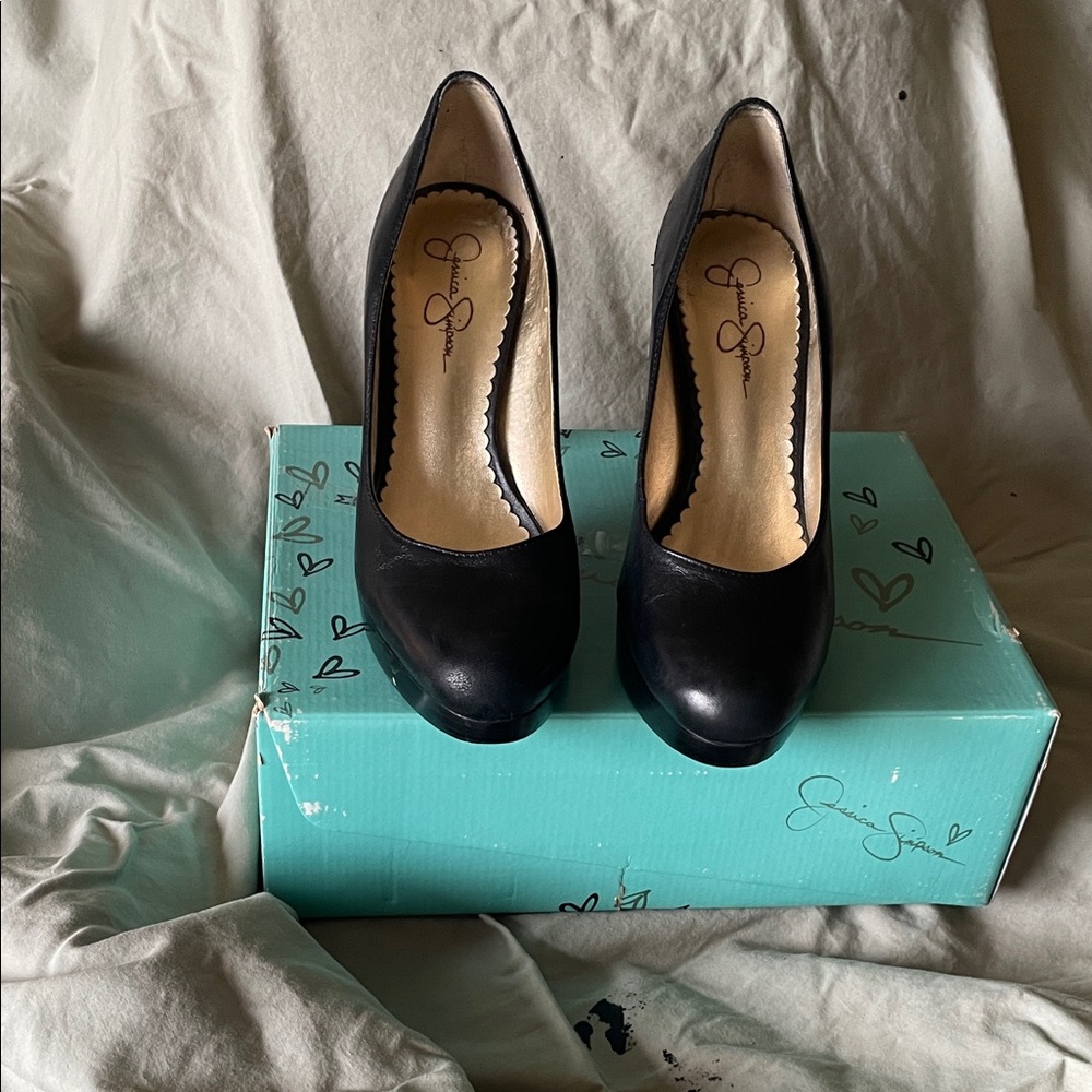 Jessica Simpson Classic Black Heels